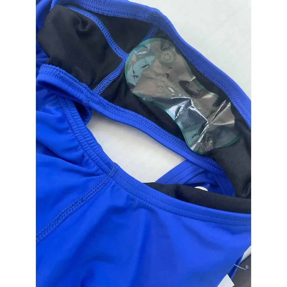 TYR Women's Tyreco Solid Diamondback Swimsuit Royal Blue Size 34 One Piece NEW - Picture 9 of 9